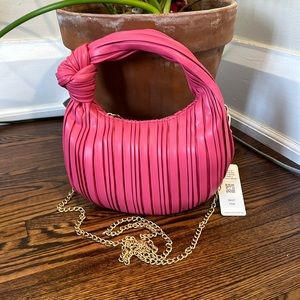 Urban expressions Pleated Vegan Leather Bag